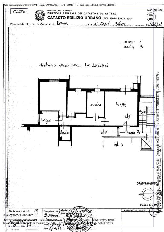 PLAN APPARTAMENTO 1