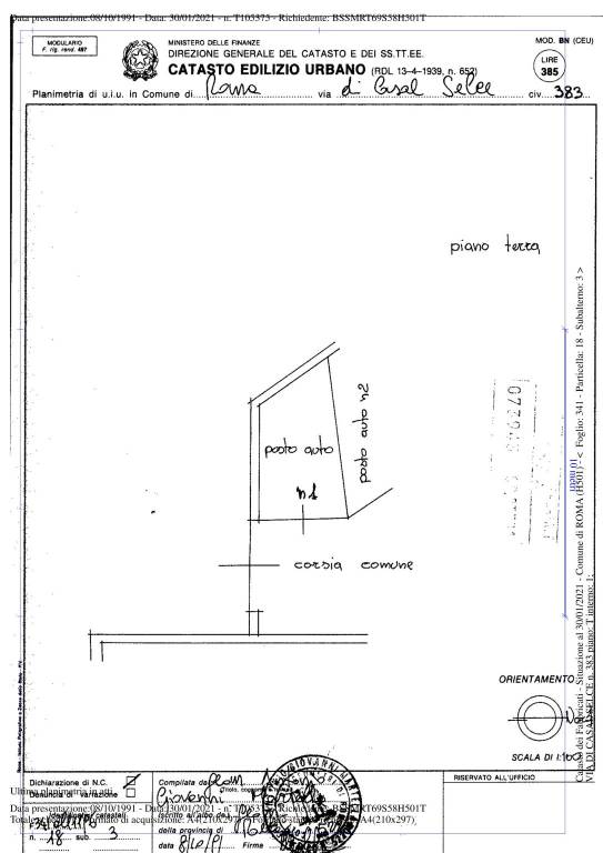 PLAN POSTO AUTO 1 1