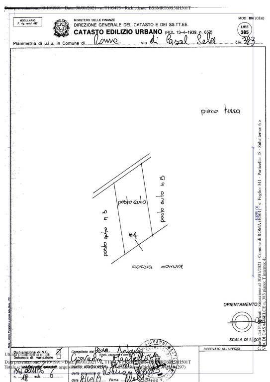 PLAN POSTO AUTO 4 1