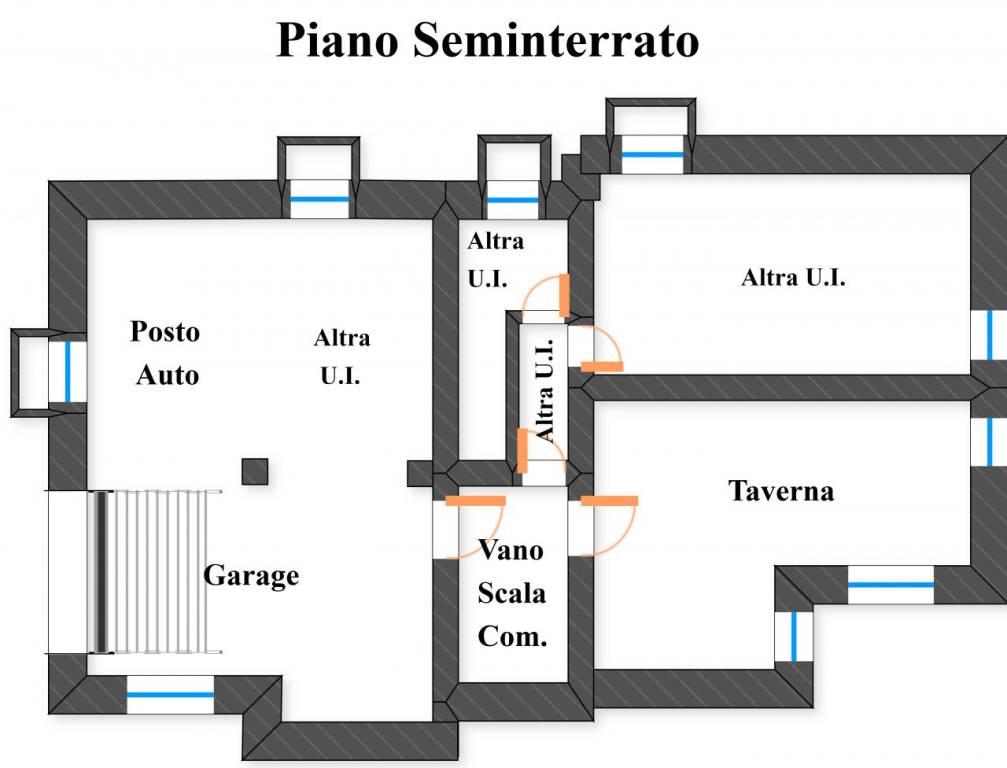 plan  seminterrato