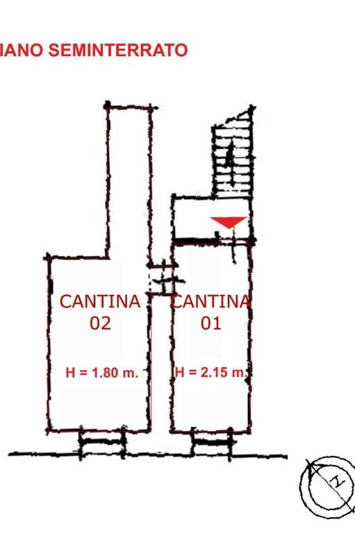 planimetria cantina