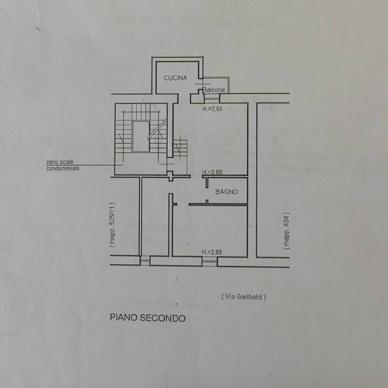 Plan. Conti Bogazzi