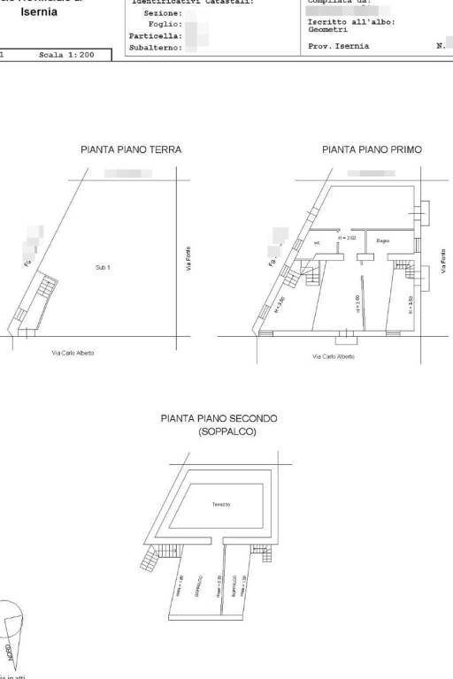 Proofessionecasa Planimetria immobile Montenero Va