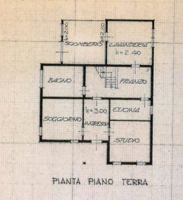 Plan piano terra