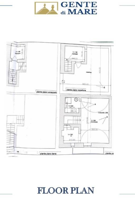 Floor plan Casa Biancostella Ostuni