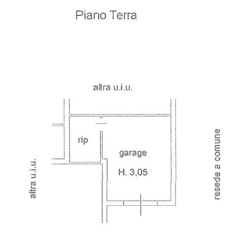 Planimetria garage