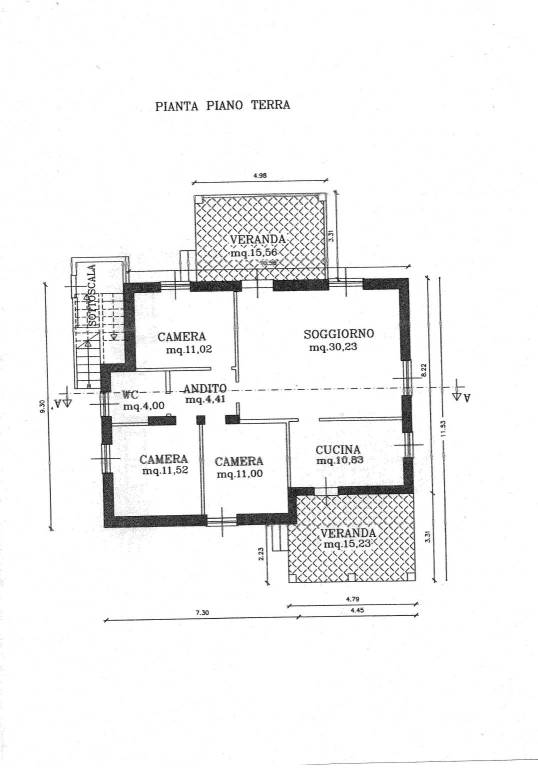 Planimetria piano terra 1