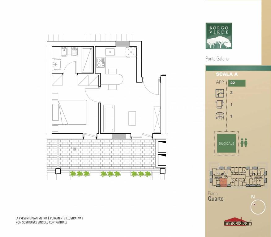 Plan Ponte Galeria_Alfeo A22