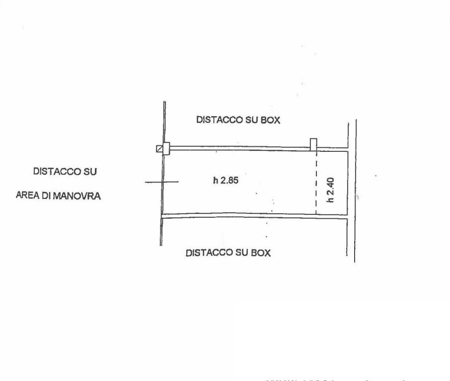 Planimetria Box Auto