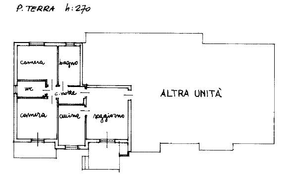 Cattura planimentria appartamento Ostan