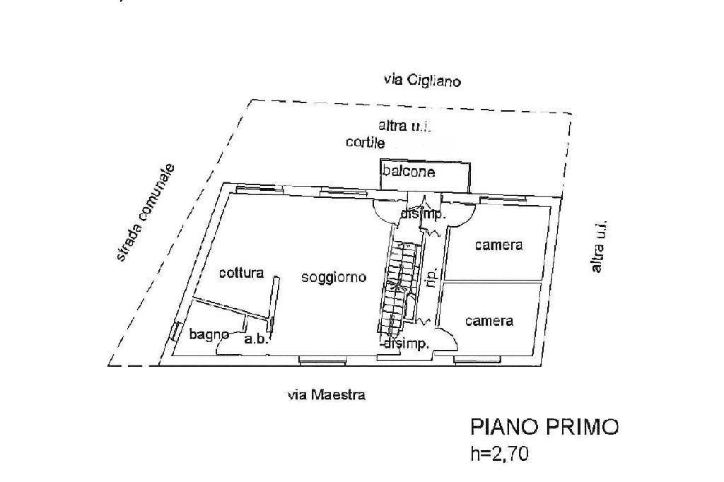 PLANIMETRIA PIANO PRIMO