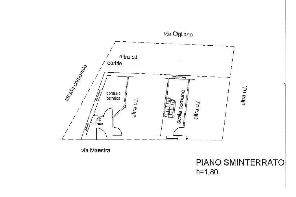 PLANIMETRIA PIANO SEMINTERRATO