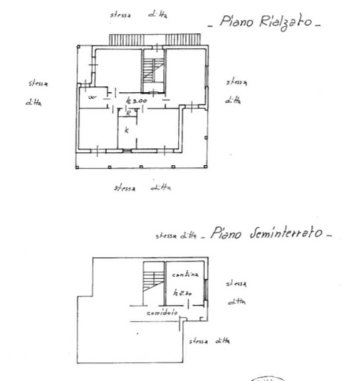 PLANIMETRIA PIANO RIALZATO