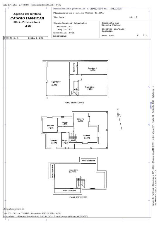 PLANIMETRIA ASTI VIA CORA 3F 1