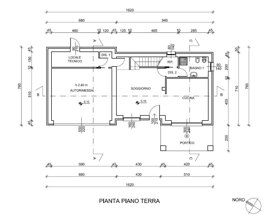 Planimetria piano terra