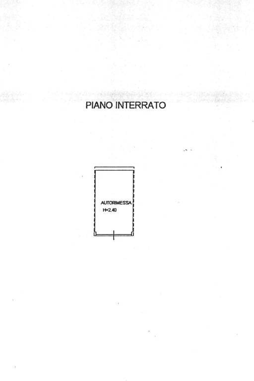 Planimetria Autorimessa 1