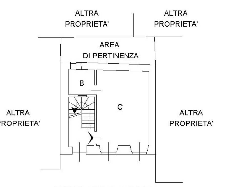 Plan CA.1776 piano terra