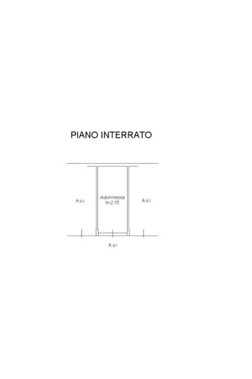 Planimetria Autorimessa 1