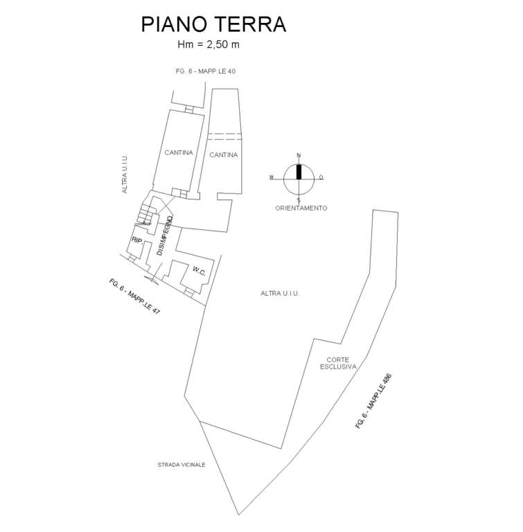 piano terra