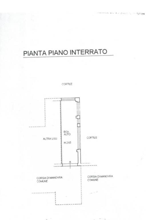 PLN PIANO INTERRATO 1