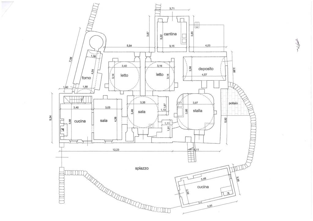 Planimetria p.t. TR 462