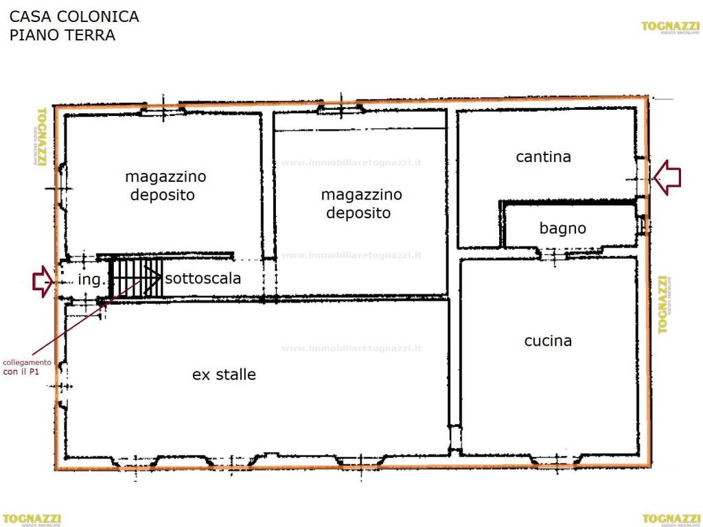 Colonica - Piano Terra