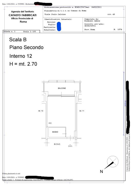 planimetria casa via i.calvino privacy 1