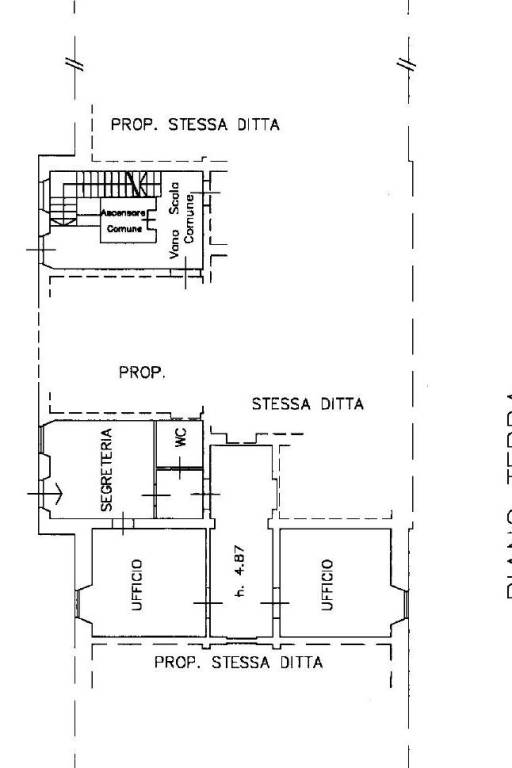 PLANIMETRIA - CASTELFIDARDO - F. 12 - PTC 531 - SU