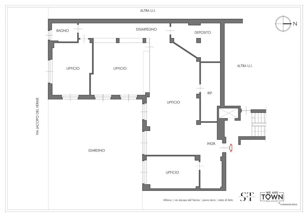 STATO DI FATTO_milano via jacopo dal verme_SDF 1