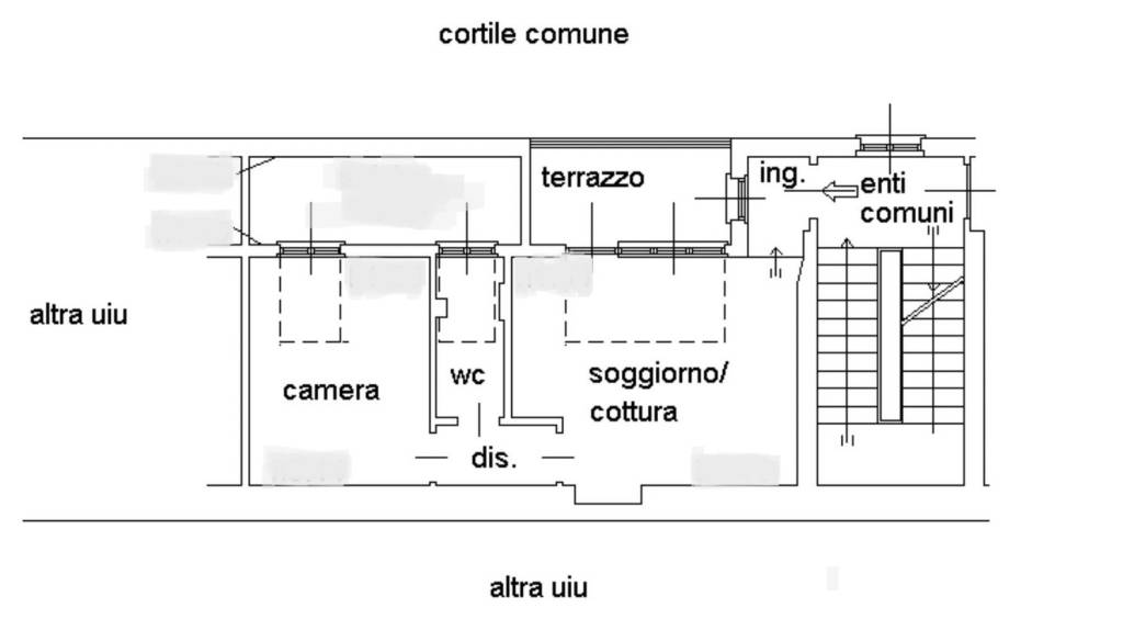 Planimetria Via Benaco 27