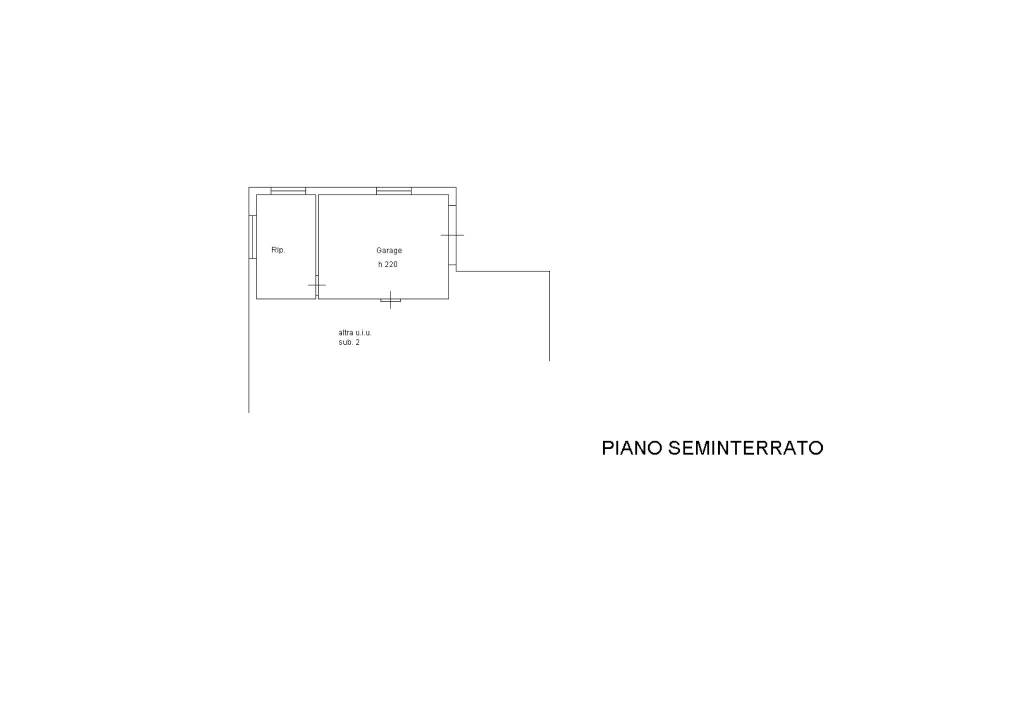 Piano seminterrato