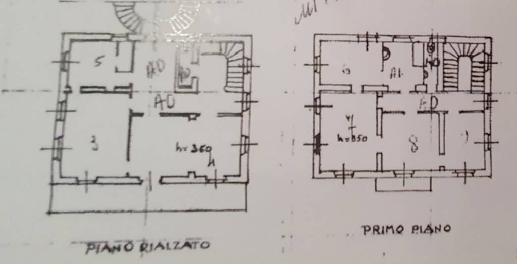 Piano rialzato e terra