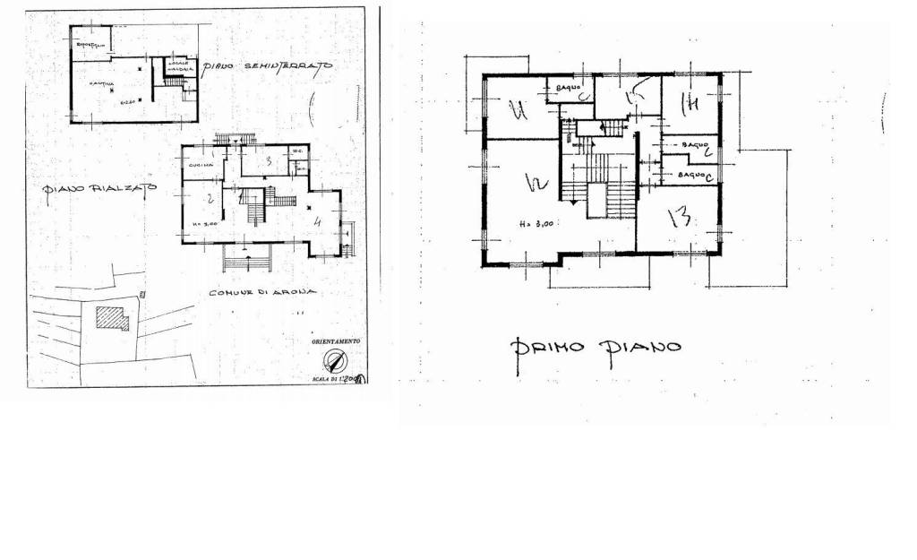 Proprietà in vendita ad Arona - planimetria A