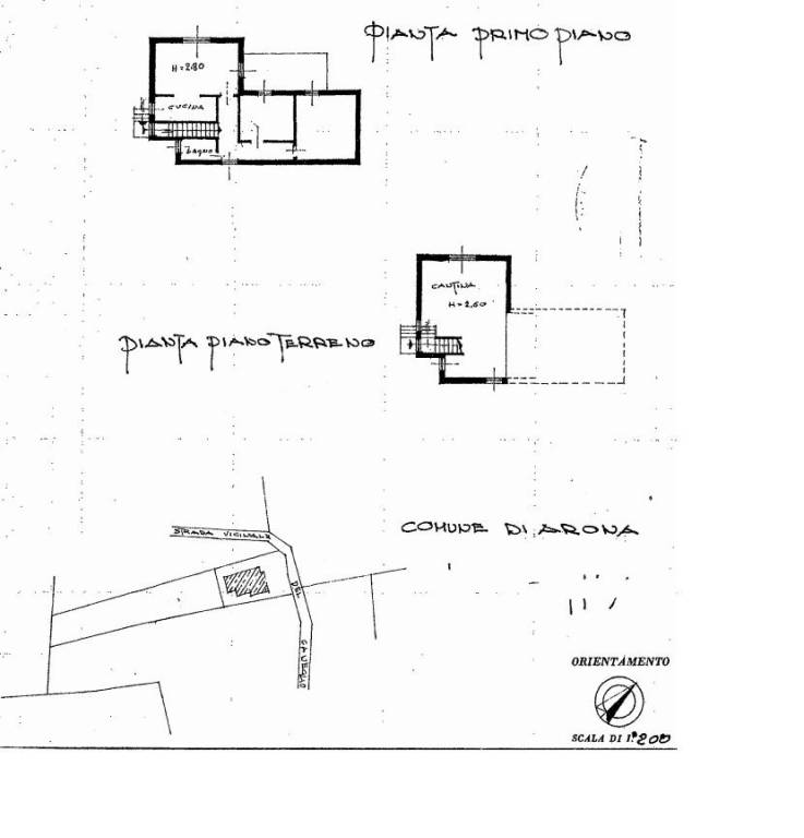 Proprietà in vendita ad Arona - planimetria D