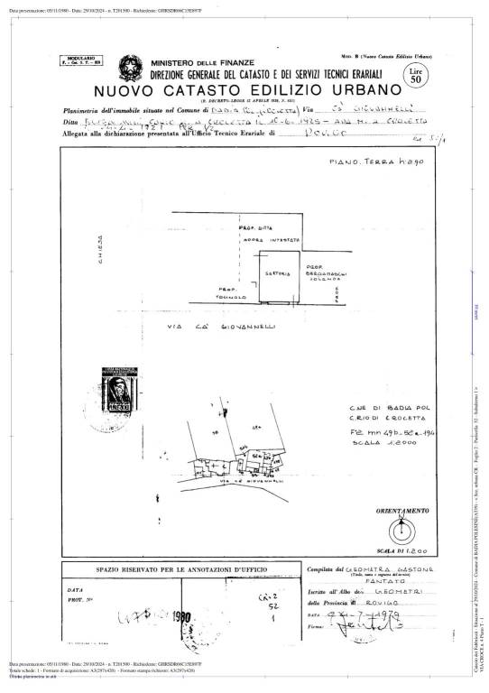 BADIA POLESINE (RO) Su_CR Fg_2  Par_52  Sub_1 _pla