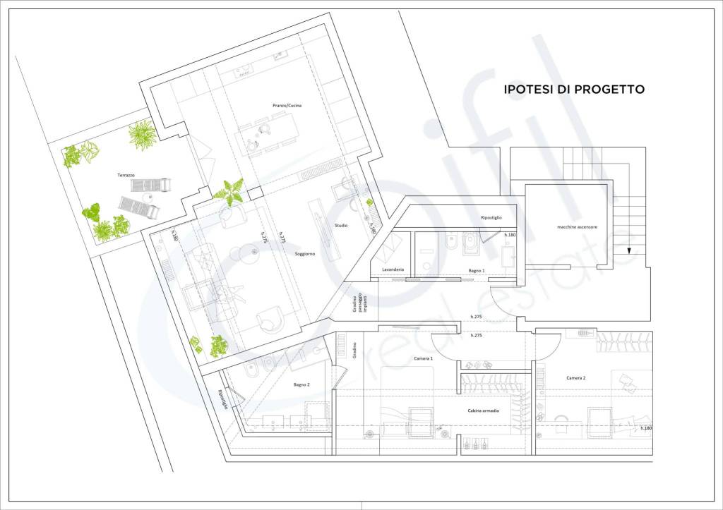 PLANIMETRIA ipotesi di progetto