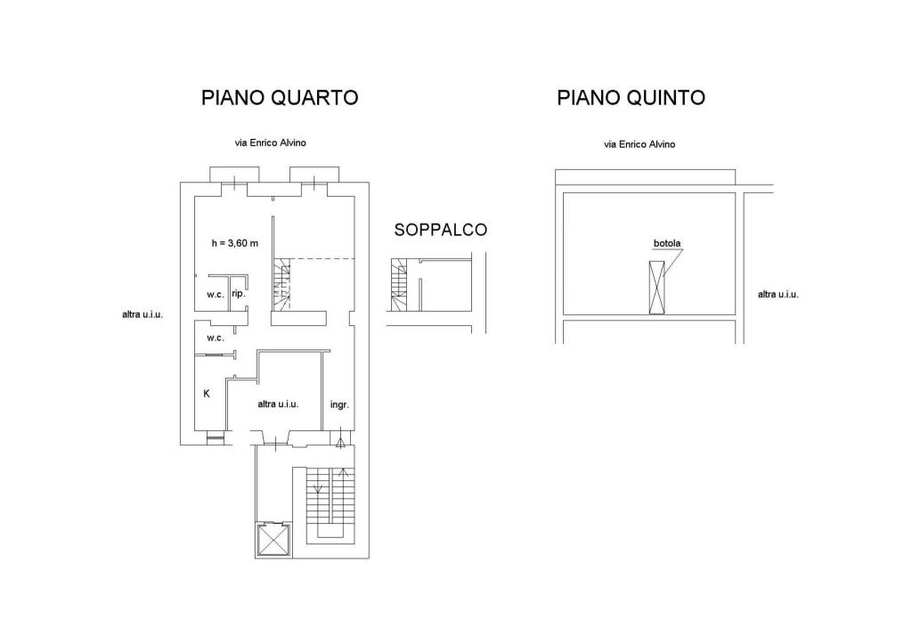 Planimetria via A. Scarlatti 110 1