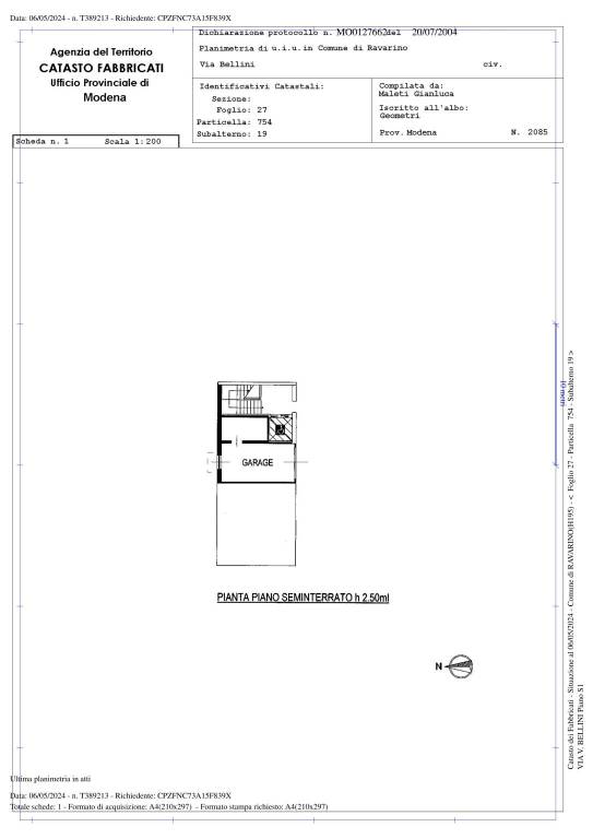 Plan Garage