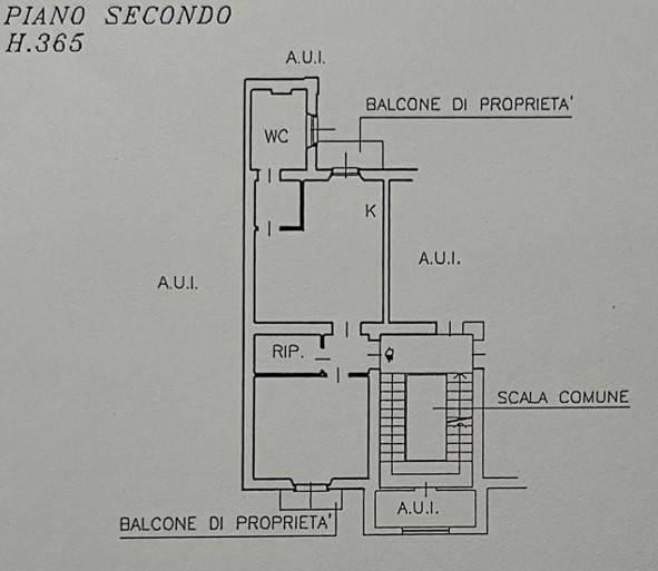 Planimetria Appartamento