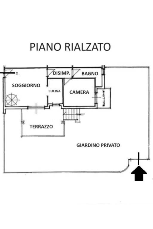 PLANIMETRIA CATASTALE PIANO RIALZATO_001