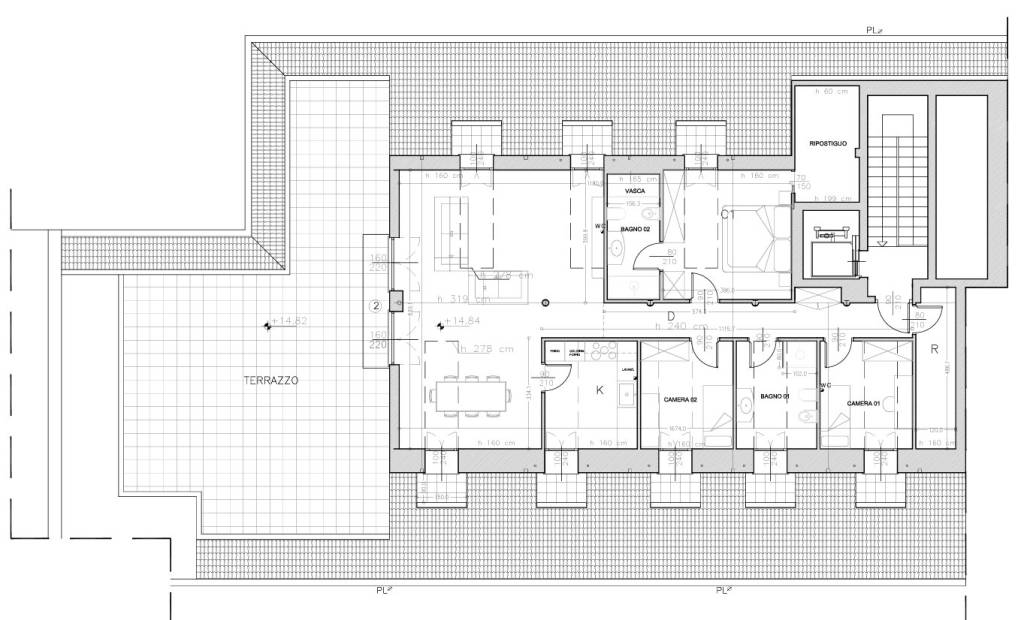 Planimetria progetto