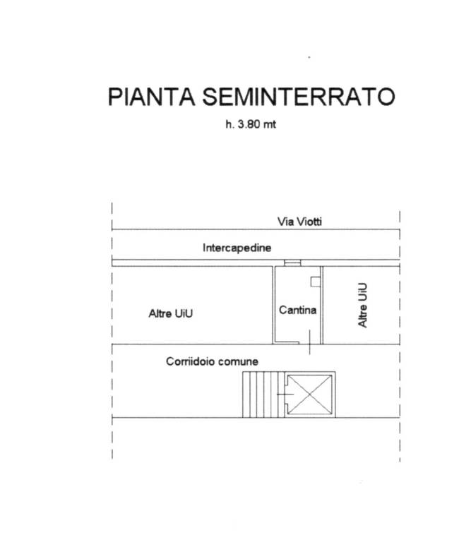 Planimetria cantina