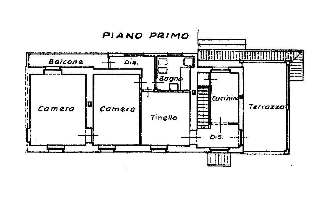 planimetria piano primo