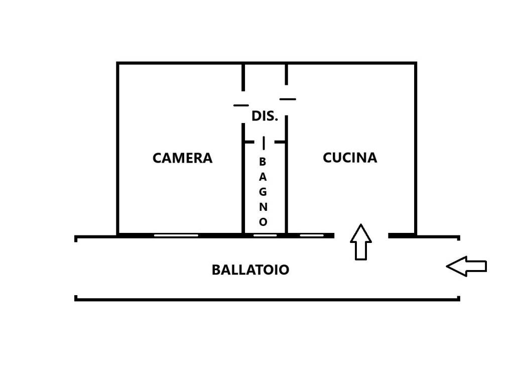 Piantina Via Bologna 3