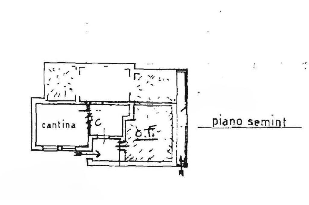 Planimetria piano seminterrato