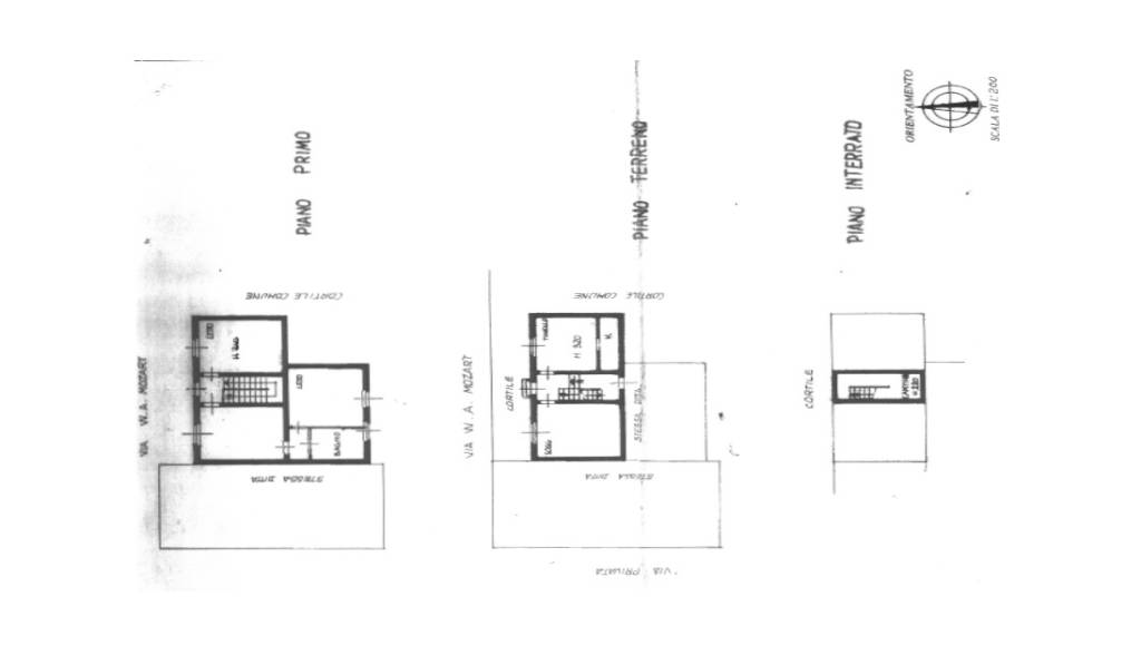 POZZI (Seregno via Mozart) - plan abitazione 1