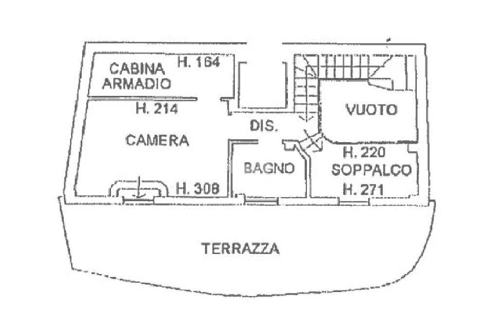 planimetria dinamica secondo piano