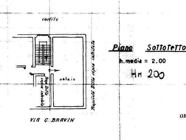 Planimetria soffitta