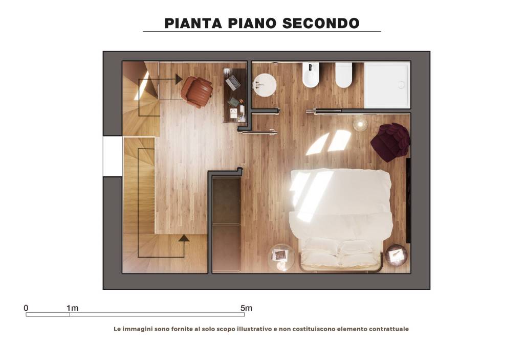 PIANTA PIANO SECONDO