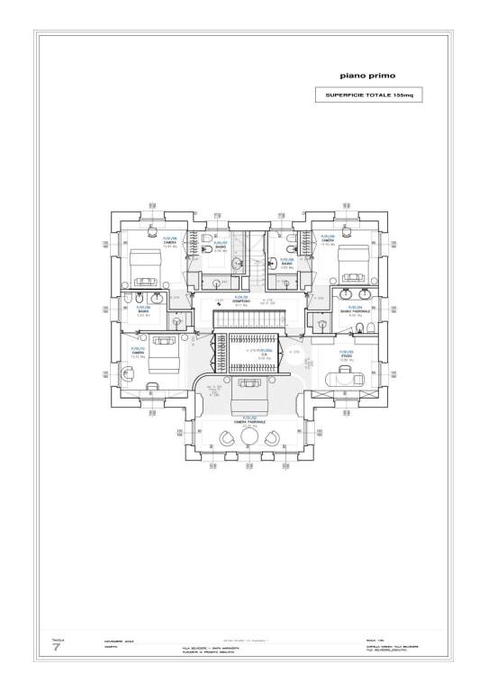 VILLA BELVEDERE_PIANOPRIMO CON ARREDO-Model A2 1